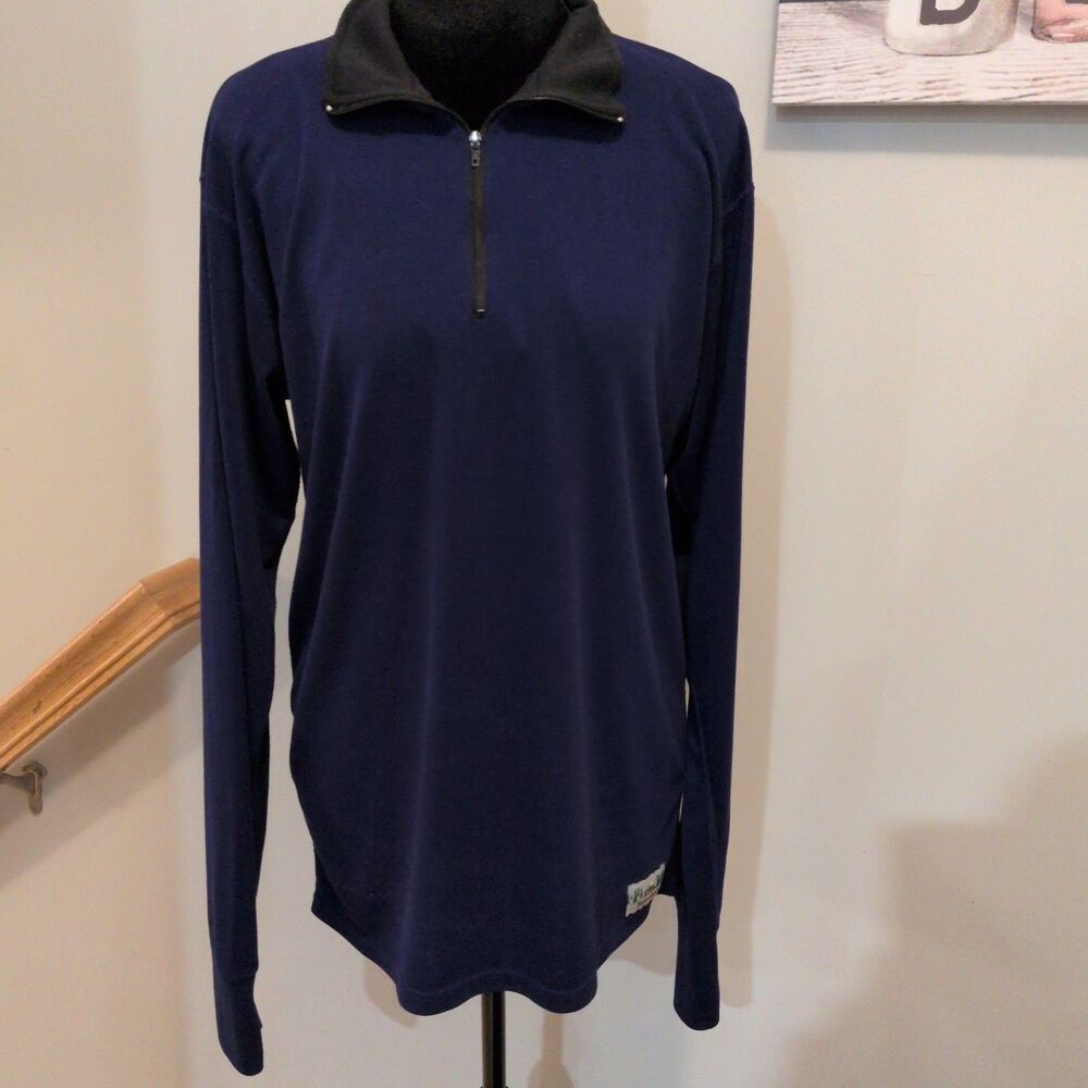 Vintage EMS Bergelene Polartec Series 100 Fleece 1/4 Zip Pullover Size Large USA